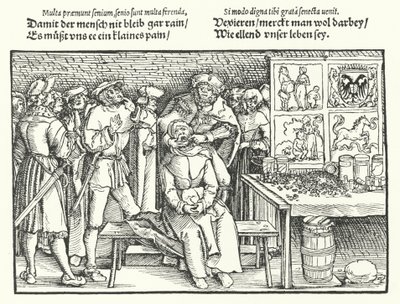 Tooth decay (engraving) 作者 汉斯（后）布格克迈尔