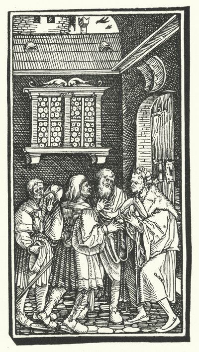 Woodcut from De Remediis Utriusque Fortunae (Remedies for Fortune Fair and Foul) by Petrarch (engraving) 作者 汉斯（后）布格克迈尔