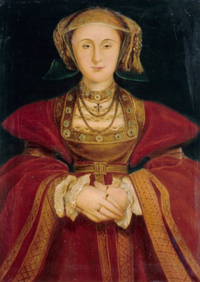 克莱夫的安妮，约 1780 年（布面油画） 作者 汉斯（后）小霍尔拜因
