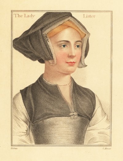 伊莎贝尔-雪莉，英国首席大法官理查德-莱斯特爵士的妻子，1812 年（雕刻） 作者 汉斯（后）小霍尔拜因