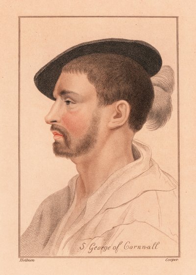 1812 年，康沃尔 Quocoute 的西蒙-乔治（雕刻） 作者 Hans (after) Holbein the Younger