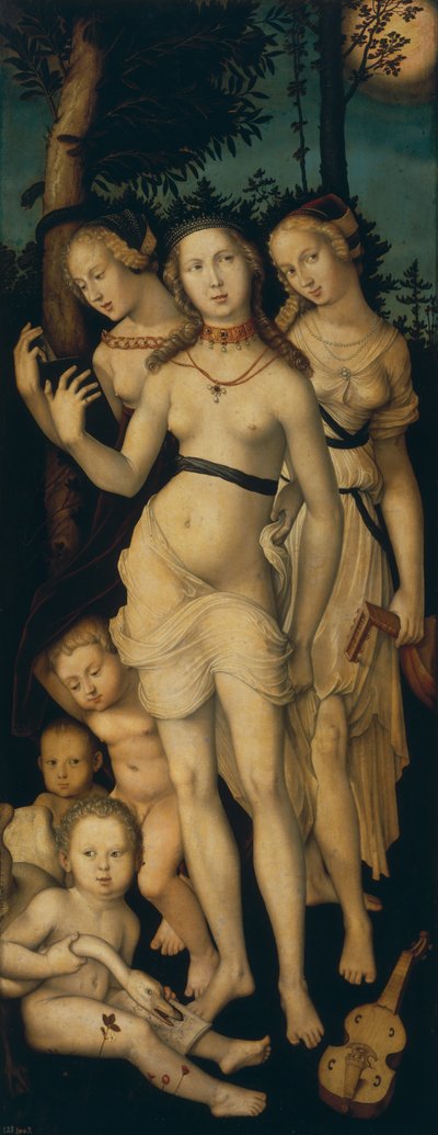 和谐或，三美 作者 Hans Baldung Grien
