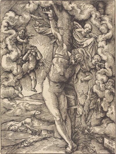 圣塞瓦斯蒂安，1514年 作者 汉斯·巴尔登·格里恩