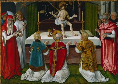 圣格雷戈里弥撒，1511年 作者 Hans Baldung Grien