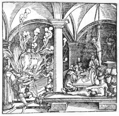 提问，插图来自Cicero Teutsch的书，奥格斯堡，1533年 作者 汉斯·伯格克米尔