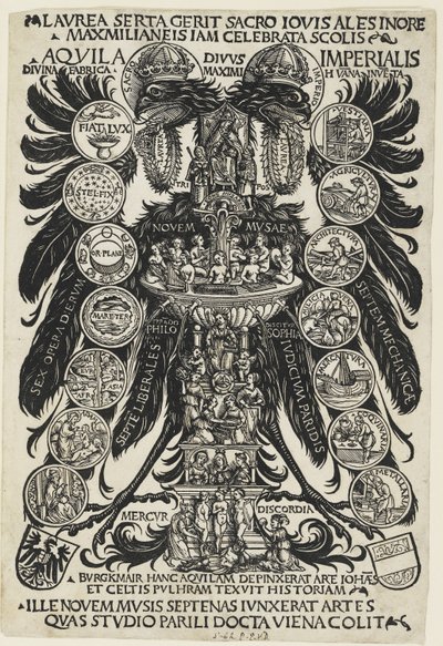 马克西米利安皇帝的胜利，c。 1507 作者 汉斯·伯格克米尔