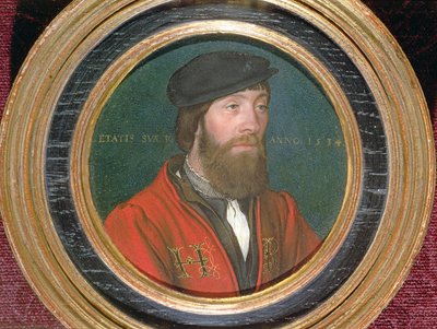 英格兰国王亨利八世宫廷的一位高官，1534年（72442对） 作者 小汉斯·霍尔拜因