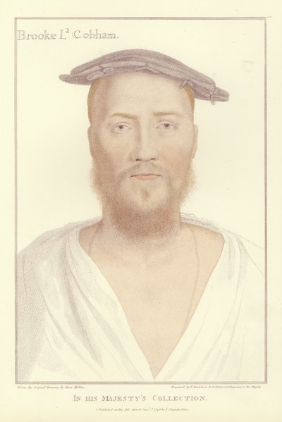 乔治布鲁克，科巴姆勋爵（aquatint） 作者 Hans Holbein der Jüngere