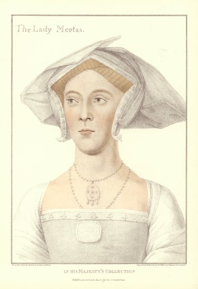Jane Meutas（aquatint） 作者 小汉斯·霍尔拜因