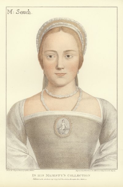 M Souch（aquatint） 作者 Hans Holbein der Jüngere