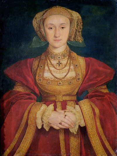 安妮的肖像（1515-57）1539 作者 小汉斯·霍尔拜因