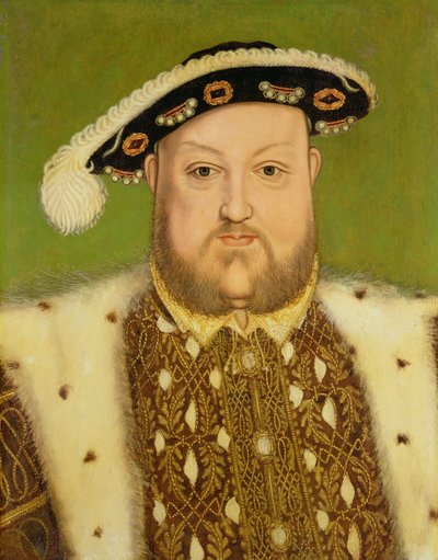 亨利八世的肖像（1491-1547） 作者 Hans Holbein der Jüngere