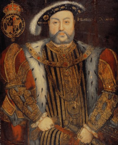 亨利八世的肖像（1491-1547） 作者 小汉斯·霍尔拜因