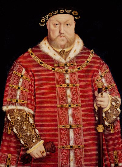 亨利八世的肖像 作者 Hans Holbein der Jüngere