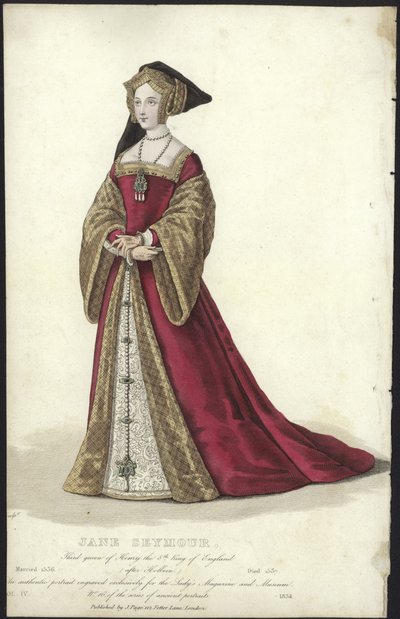 简西摩的肖像 作者 Hans Holbein der Jüngere