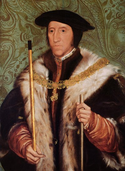 托马斯霍华德的肖像，1539年（油木） 作者 Hans Holbein der Jüngere