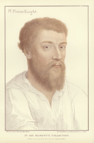 尼古拉斯·波金斯爵士（aquatint） 作者 Hans Holbein der Jüngere