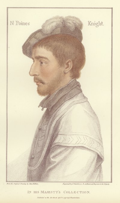 尼古拉斯·波金斯爵士（aquatint） 作者 Hans Holbein der Jüngere