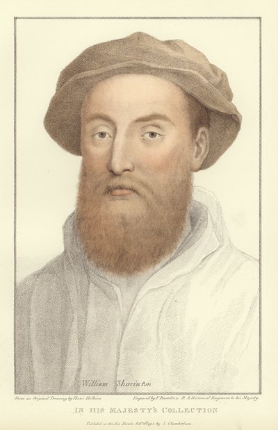 威廉·阿瑟顿爵士（aquatint） 作者 Hans Holbein der Jüngere