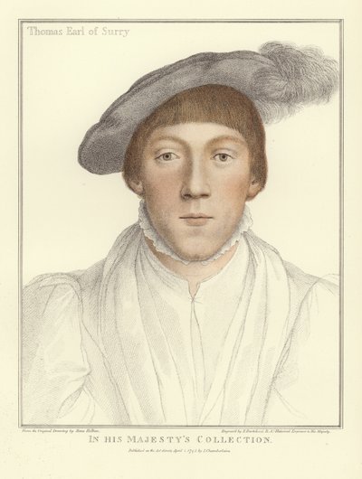 诺福克公爵托马斯·霍华德（aquatint） 作者 Hans Holbein der Jüngere