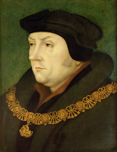 克伦威尔勋爵，穿着圣乔治勋章 作者 Hans Holbein the Elder