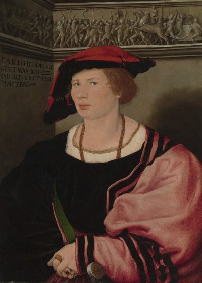 本尼迪克特·冯·赫滕斯坦（Benedikt von Hertenstein）大约生于1495年，死于1522年，1517年。 作者 小汉斯·霍尔拜因