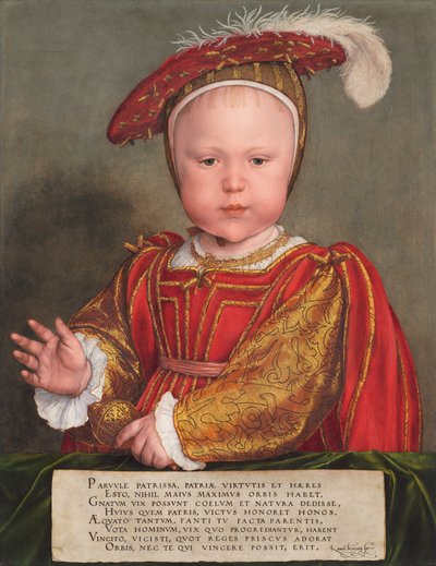 爱德华六世小时候 作者 Hans Holbein der Jüngere
