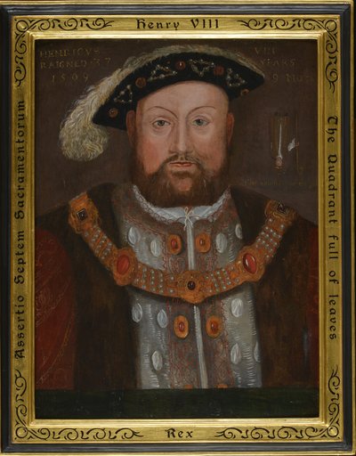 亨利八世 作者 Hans Holbein der Jüngere