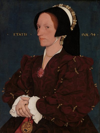 李女士，1540年代初 作者 小汉斯·霍尔拜因