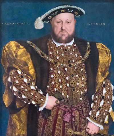 亨利八世的肖像 作者 Hans Holbein der Jüngere