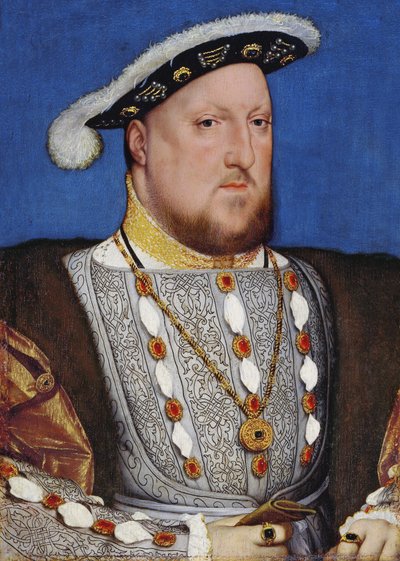 英国亨利八世肖像 作者 小汉斯·霍尔拜因