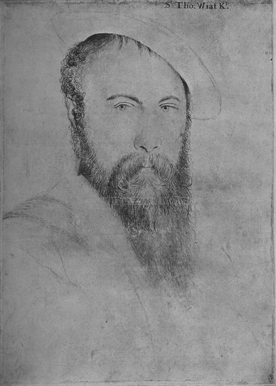 托马斯·怀亚特爵士（Copyright c1535-1553），1945年 作者 Hans Holbein der Jüngere