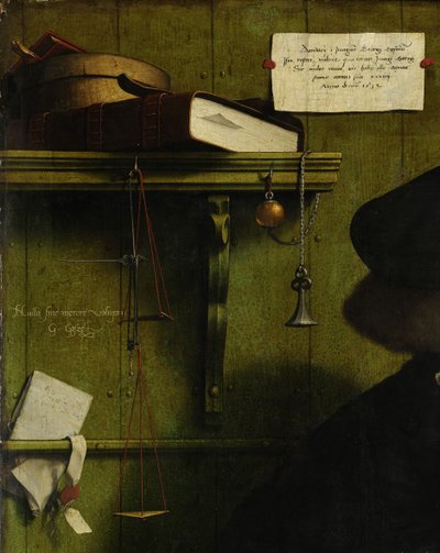 商家Georg Gisze Detail，1532年 作者 小汉斯·霍尔拜因
