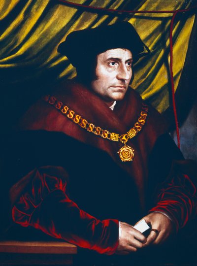 英国政治家，学者和圣托马斯·莫尔（Thomas More），c1527 作者 小汉斯·霍尔拜因