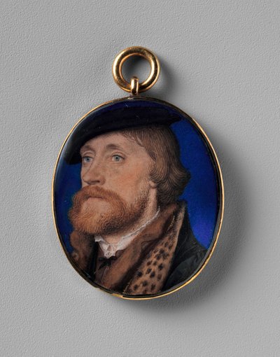 托马斯·沃里斯利（Thomas Wriothesley），南安普敦市第一伯爵，约1535年（卡纸） 作者 小汉斯·霍尔拜因