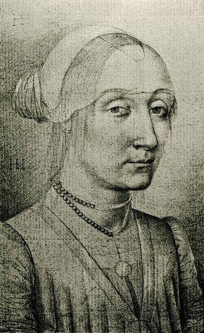 女人肖像 作者 Hans Holbein der Jüngere