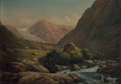 邦德胡斯冰川 作者 Hans Leganger Reusch