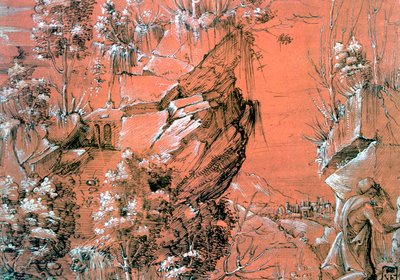 花园里的圣杰罗姆》，约1510-1531年 作者 小汉斯·列