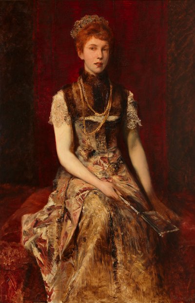 Hans Makart - Dora Fournier-Gabillon 作者 汉斯·马卡特（Hans Makart）