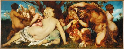 收获......（布面油画） 作者 汉斯·马卡特（Hans Makart）