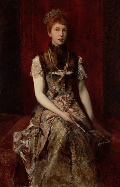 多拉·富尼耶·加比隆的肖像，约1879年 作者 汉斯·马卡特（Hans Makart）