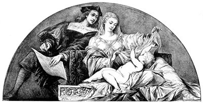 拉斐尔（Raphael），意大利文艺复兴时期的画家，c1880-1882年 作者 汉斯·马卡特（Hans Makart）
