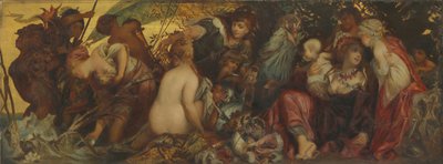 海洋的宝藏，约187075。 作者 汉斯·马卡特（Hans Makart）