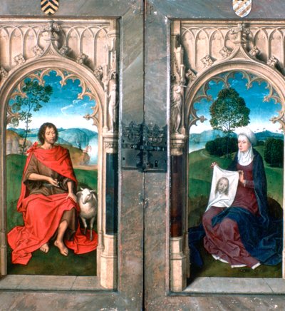 扬·弗洛拉因三联画，1479年 作者 汉斯·梅姆林