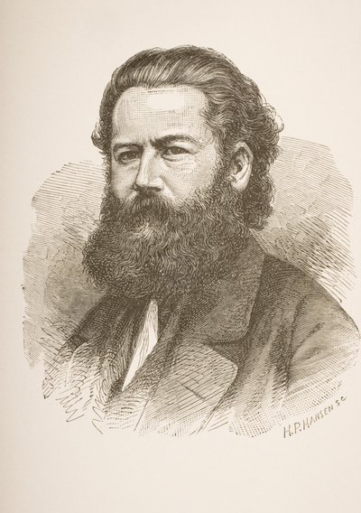 Henrik Ibsen（1828-1906）c.1858 作者 汉斯·彼得·汉森