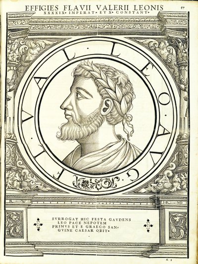 狮子1，由鲁道夫Wyssenbach，由Andreas盖斯纳，苏黎世号，第1559打印的古钱币，雕刻罗马东部和西部最真实的图像的主将 作者 汉斯·鲁道夫·曼努埃尔·德意志