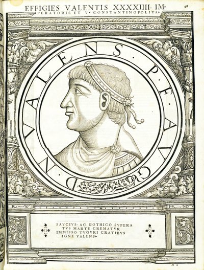 鲁道夫Wyssenbach，由Andreas盖斯纳，苏黎世，1559印古钱币，雕刻罗马东部和西部最真实的图像的强例证主将 作者 汉斯·鲁道夫·曼努埃尔·德意志