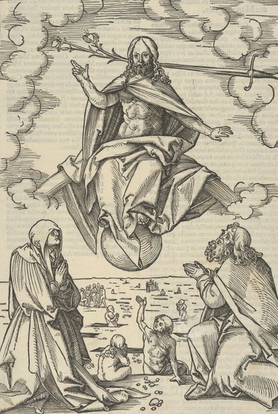 最后的审判，来自Speculum passionis domini nostri Ihesu Christi，1507。 作者 Hans Schäufelein the Elder
