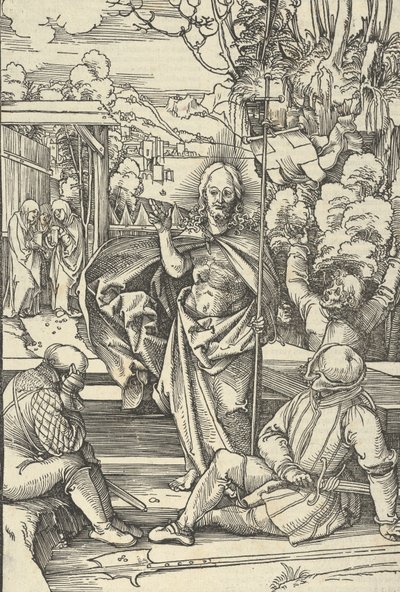 复活，来自Speculum passionis domini nostri Ihesu Christi，1507。 作者 Hans Schäufelein the Elder