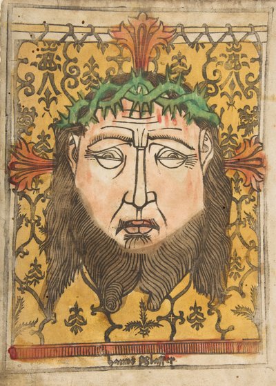 The Sudarium, 约1470-75。 作者 乌尔姆的汉斯·施拉弗